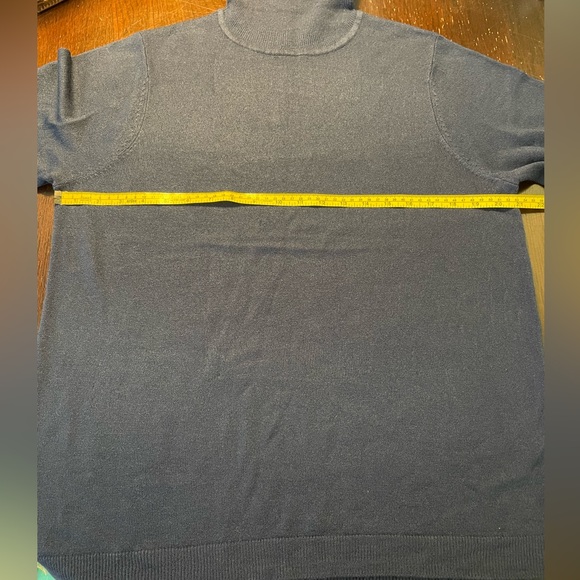 NWOT - Navy Turtleneck Sweater - Picture 2 of 6